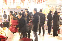 秦皇岛洋洋花卉市场迎来开门红