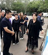 山海关区委书记陈秋华调研河北英皇集团文旅产业营地项目发展情况